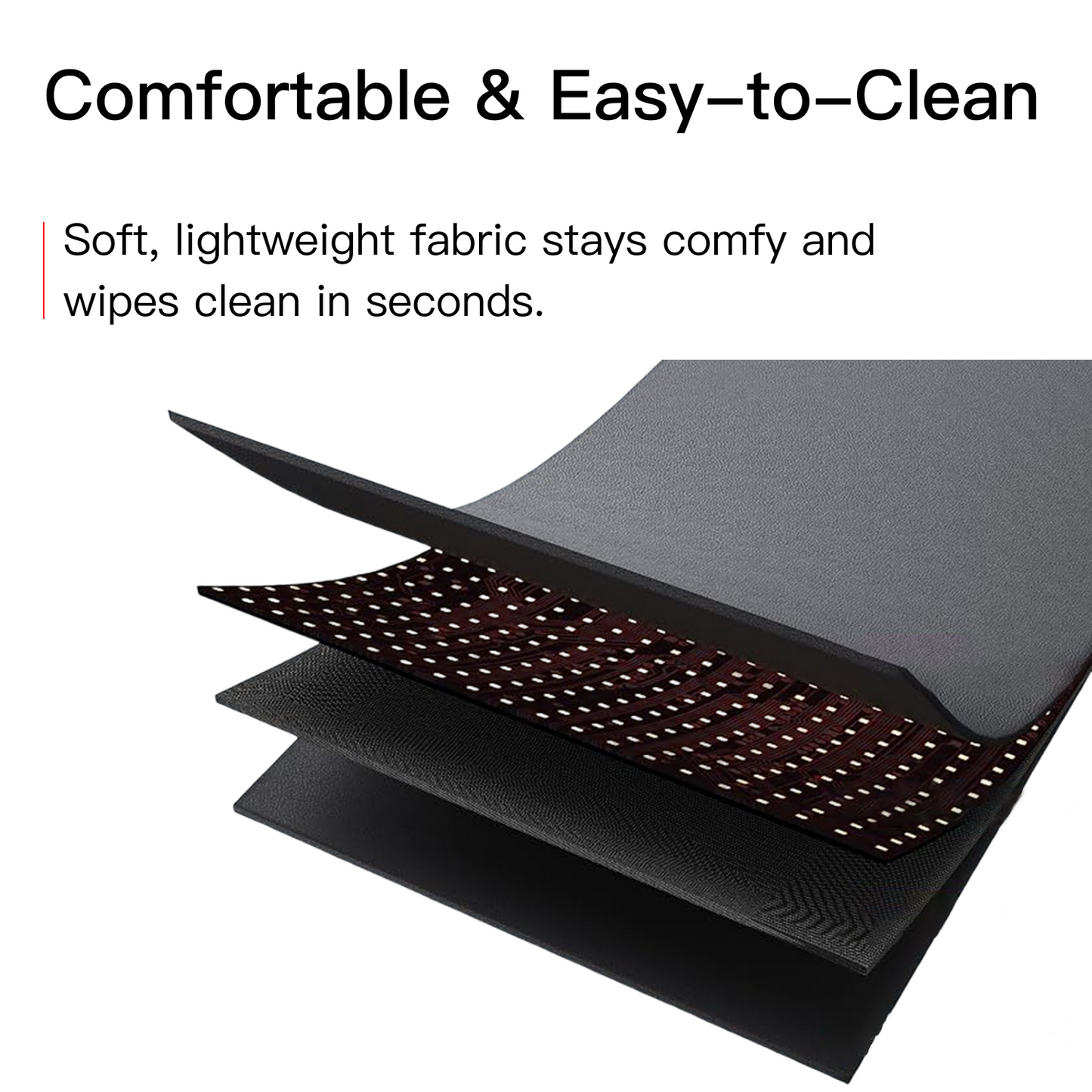 Veylixo Red Light Therapy Pad with Neck Support
