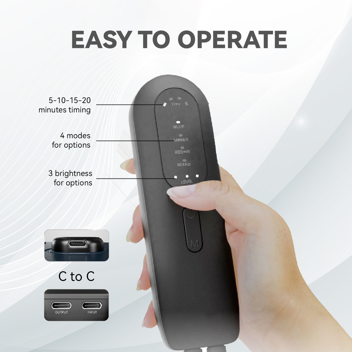 Multi-functional LED Light Therapy Belt
