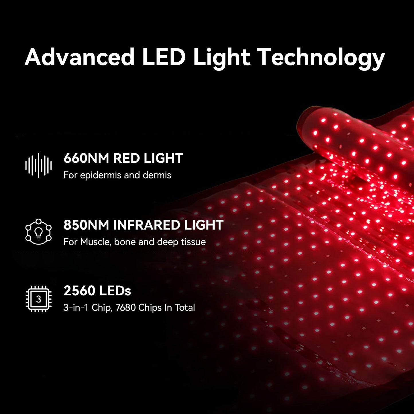 Red and Infrared Light Therapy Bag Large Size