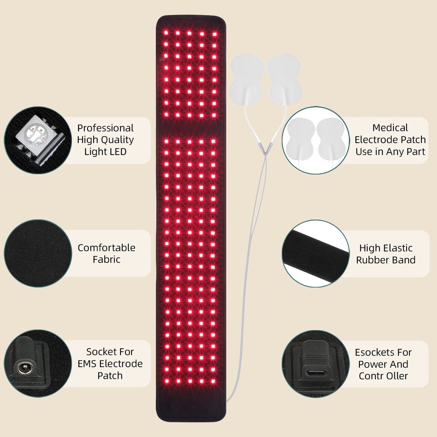 Red Light Therapy Belt for Foot and Calf